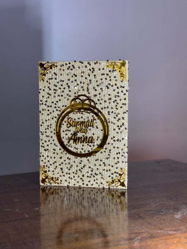 Nikkah Booklet | Fancy White