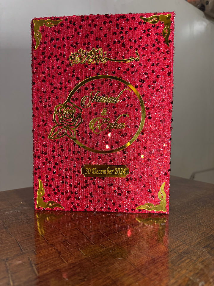Nikkah Booklet | red