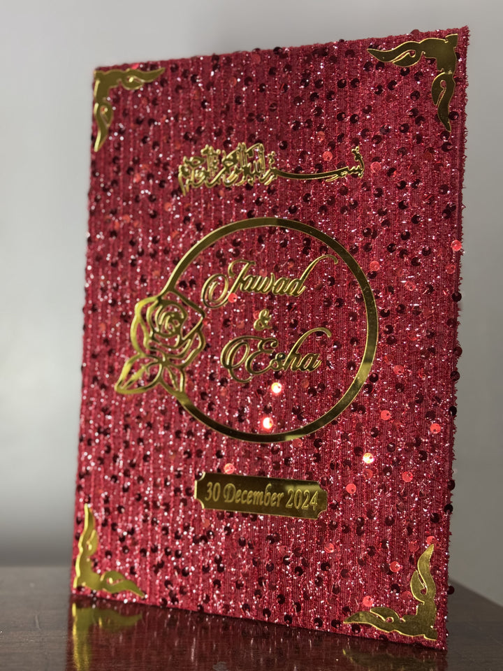 Nikkah Booklet | red