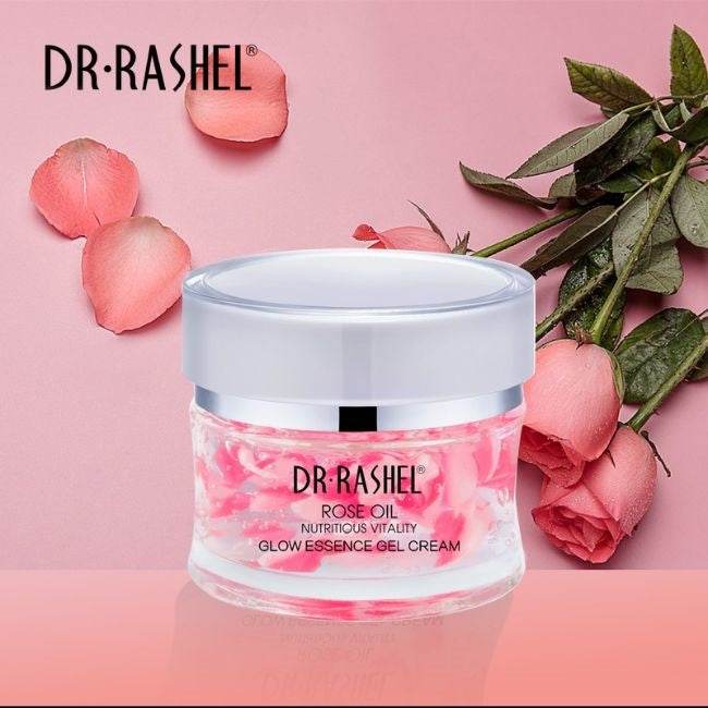 Sale Dr Rashel Rose Oil Nutritious Vitality Glow Essence Gel Cream 50G DRL-1455