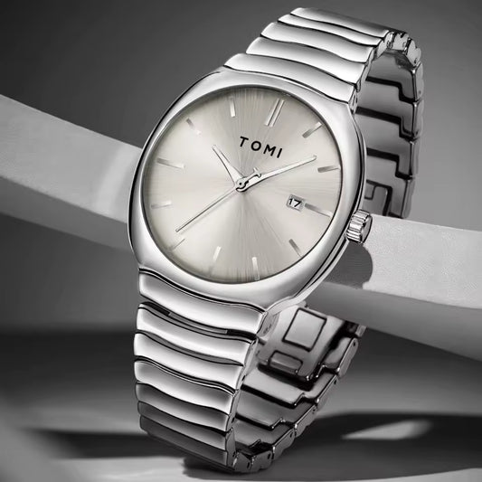 TOMI T-307 New Men's Luxury Business Watch Gift Box Set