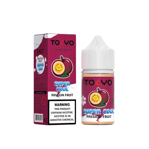 Tokyo Saltnic Super Cool Passion Fruit 30ml/35mg