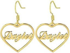 Personalized Customize Name Earrings
