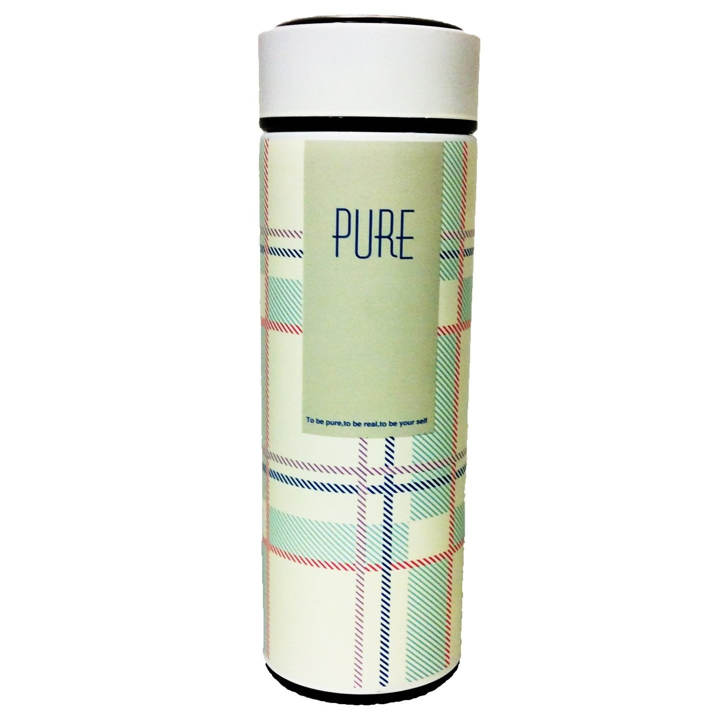 Burberry Check Print Vacuum Stainless Steel Water Bottle