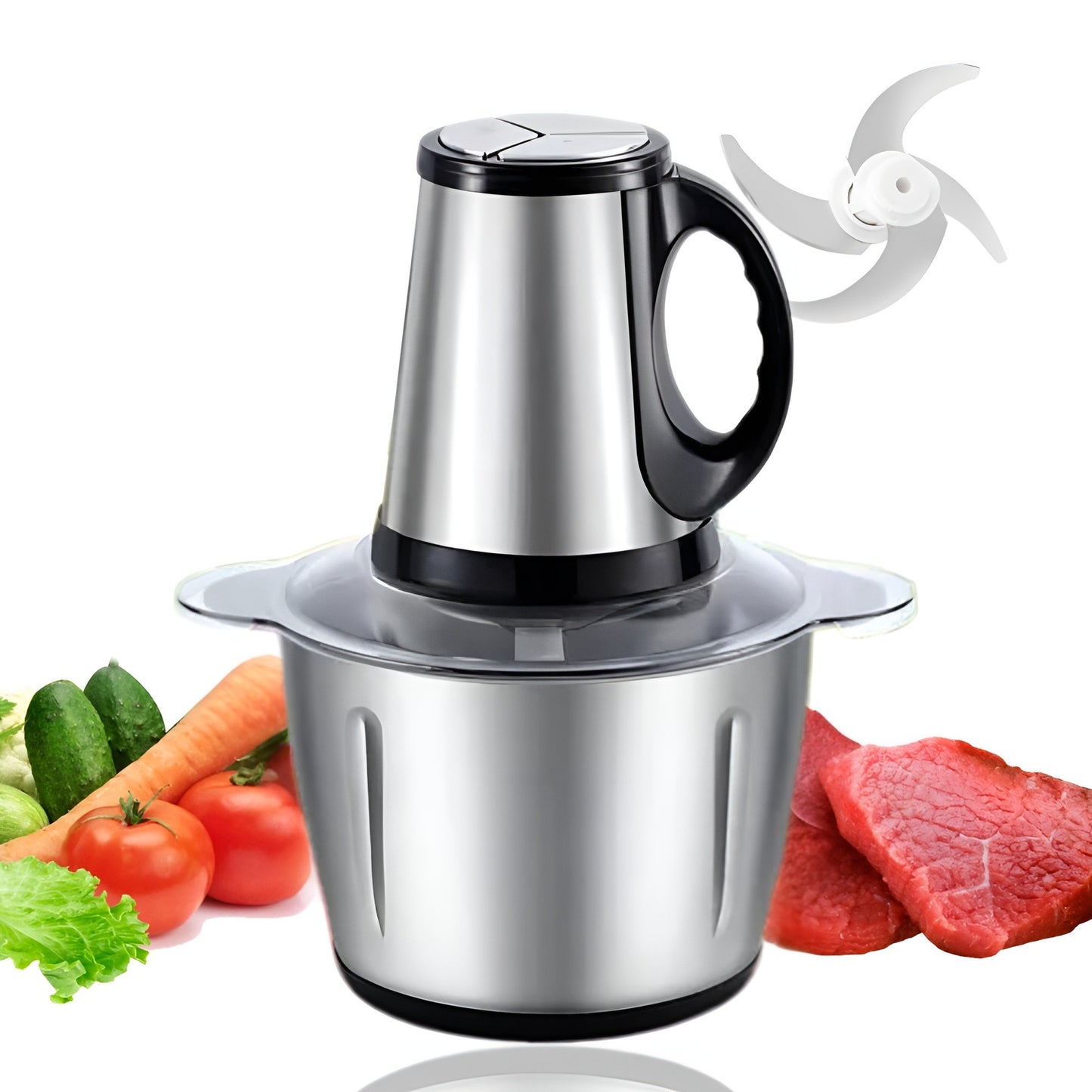 Vitamix 4-Blades Chopping Machine – 3 Litres 750W, 3 Speed with Plastic Knife & Dryer (With Box) | Findsy.pk