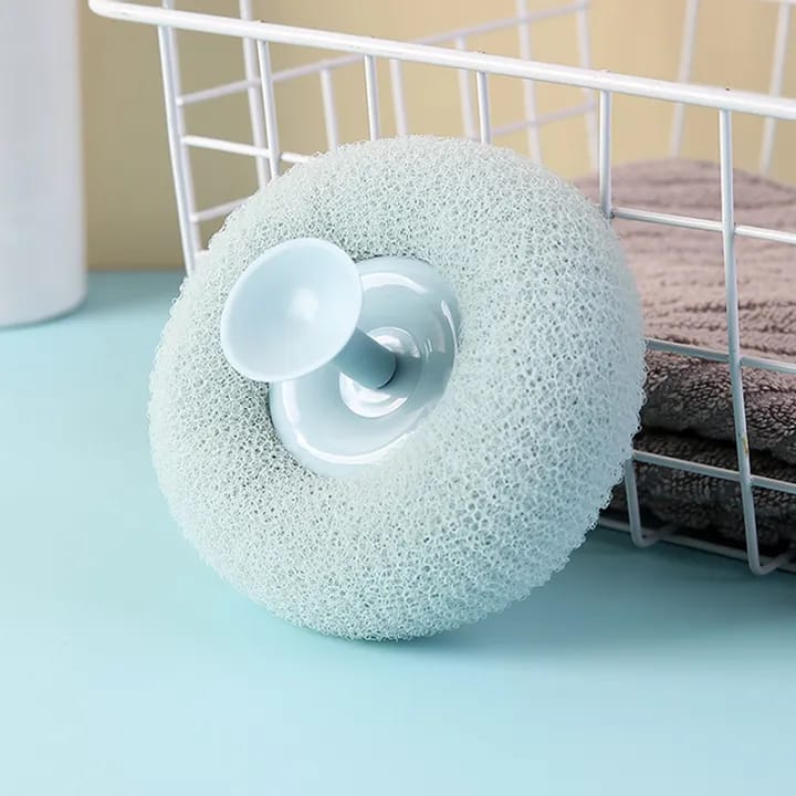 Round Soft Handheld Bath Sponge Ball Cleaning Brush – Small 🛁✨