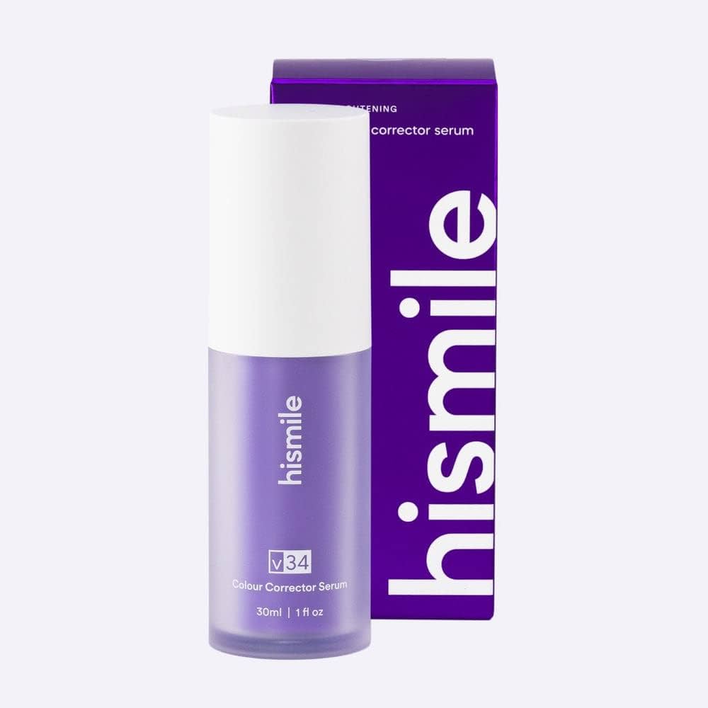 HISMILE V34 Purple Teeth Whitening Toothpaste – Deep Stain Removal & Gum Care | Findsy.pk