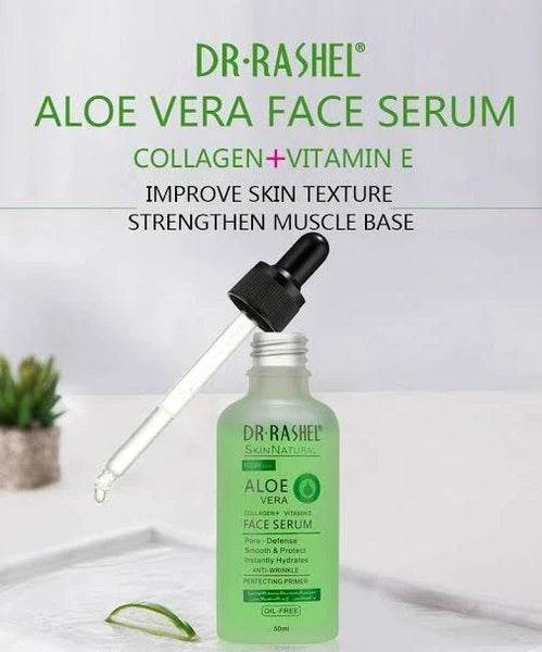 Dr Rashel Aloe Vera Face Serum - Collagen + Vitamin E 50ml DRL-1535
