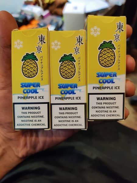 Pineapple Tokyo Super Cool Series Salt – Pineapple Ice 30ml (35, 50 mg)