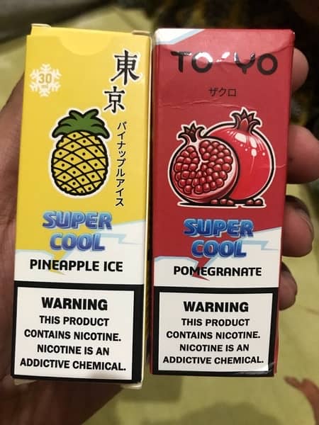 Pineapple Tokyo Super Cool Series Salt – Pineapple Ice 30ml (35, 50 mg)