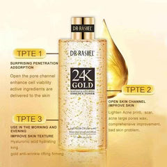 Dr Rashel 24K Gold Radiance & Anti Aging Essence Toner - 300ml DRL-1478