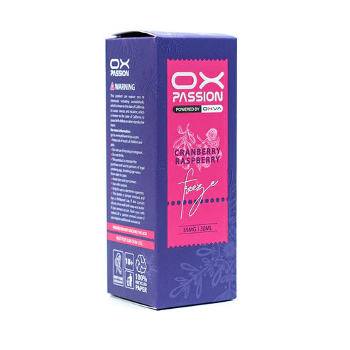 Oxva  OX Passion Freeze Cranberry Raspberry By Oxva At Best Price In Pakistan
