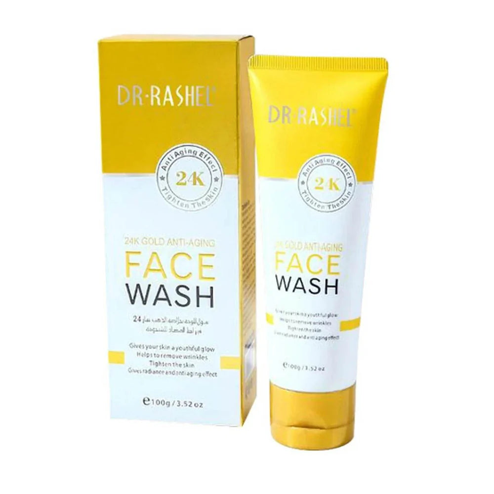DR RASHEL 24K Gold Anti Aging Face Wash, 100g