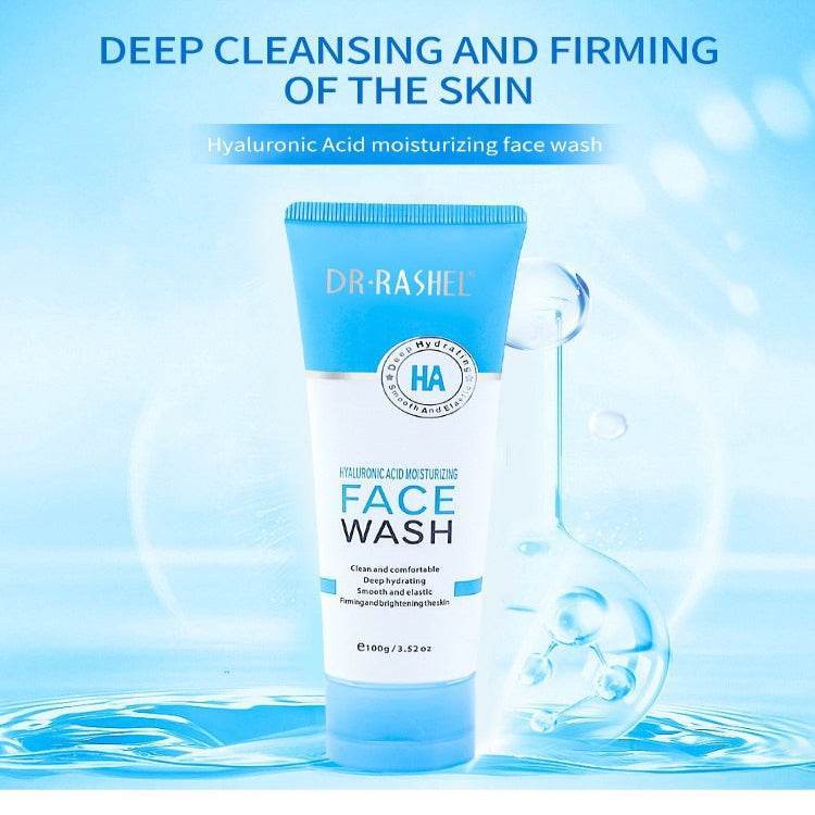 DR RASHEL Hyaluronic Acid Moisturizing and Smooth Face Wash 100g