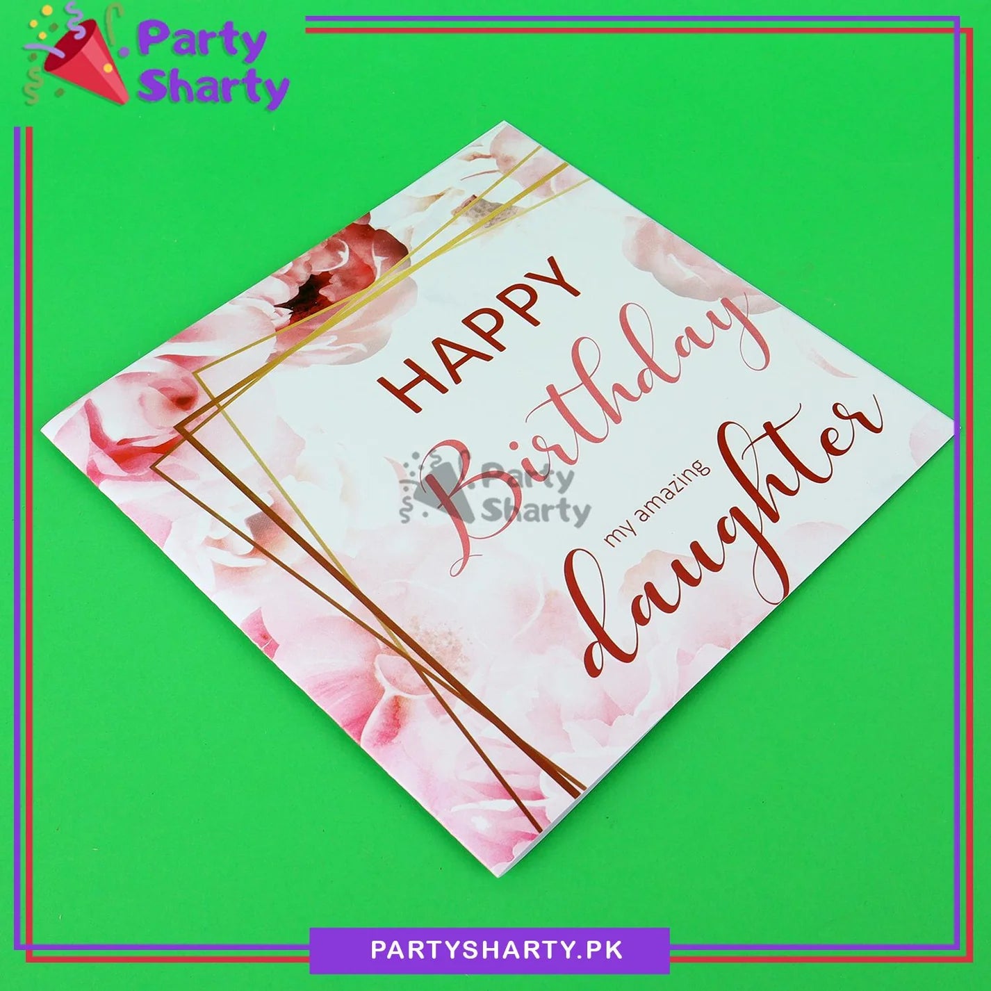 Happy Birthday my Amazing Daughter Greeting Card