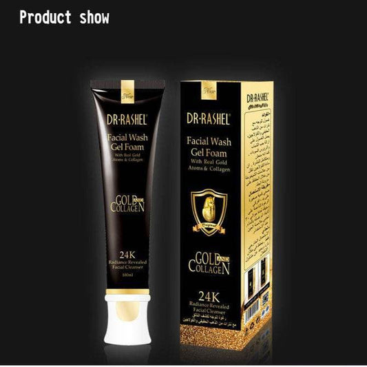 Dr Rashel 24K Gold Facial Wash Gel Foam