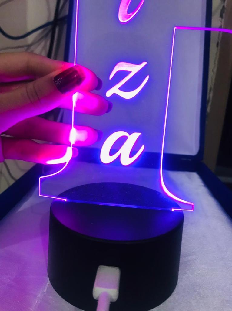 Custom Message LED Lamp