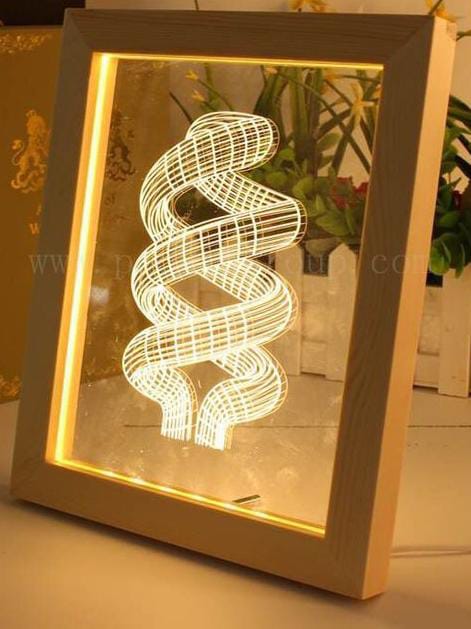 Customized Wooden Light Frame