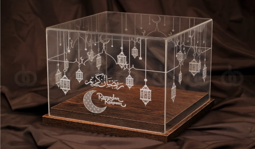 Ramadan acrylic box