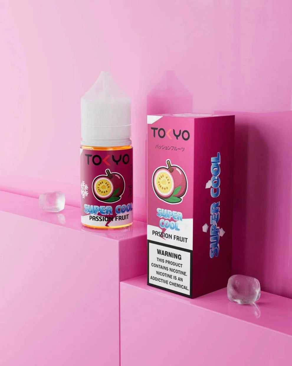 Tokyo Saltnic Super Cool Passion Fruit 30ml/35mg