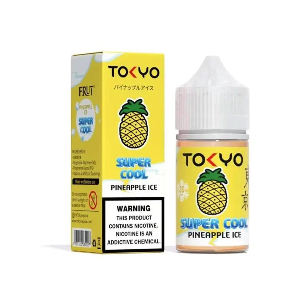 Tokyo Super Cool Series Salt – Pineapple Ice 30ml (35mg / 50mg / 60mg) | Findsy.pk