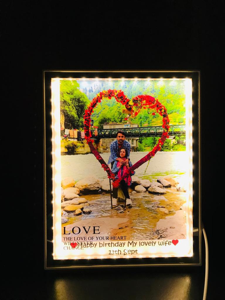 Customise Light Mirror Frame