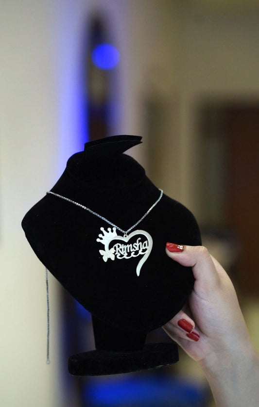 Heart Style Name Necklaces