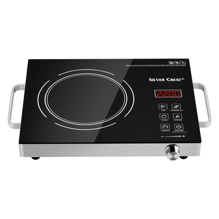 Silver Crest Multifunction Digital Infrared Hot Plate – 2200W Infrared Induction Stove (With Box) | Findsy.pk