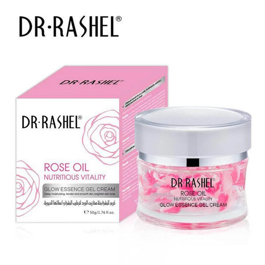 Sale Dr Rashel Rose Oil Nutritious Vitality Glow Essence Gel Cream 50G DRL-1455