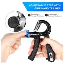 Histro Adjustable Grip Strength Trainer – Hand Gripper Exerciser with Counter | Findsy.pk