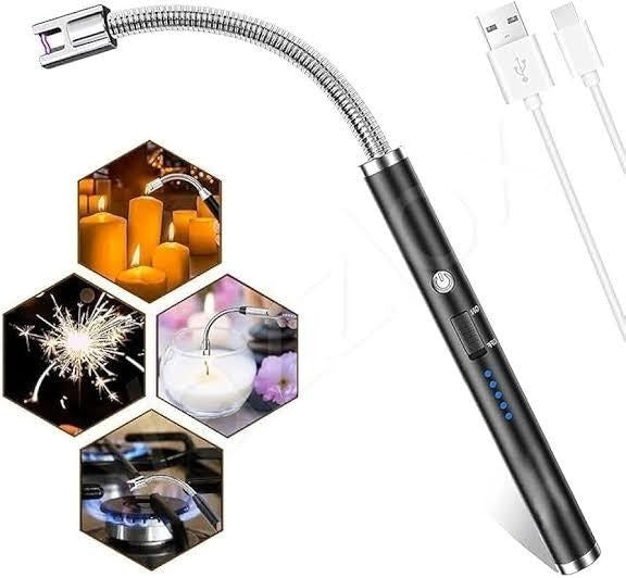 USB Rechargeable Electric Kitchen Lighter for Gas Stove & Outdoor BBQ – Findsy.pk