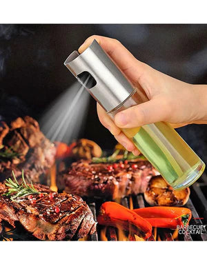 100ml Edible Cooking Oil Spray Bottle for Kitchen Use – Refillable & Easy Spray | Findsy.pk