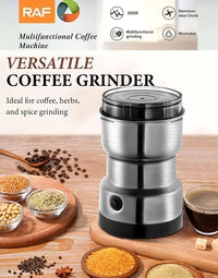 RAF Electric Masala Grinder – Coffee Beans, Spices & Sugar Grinding Machine | Findsy.pk