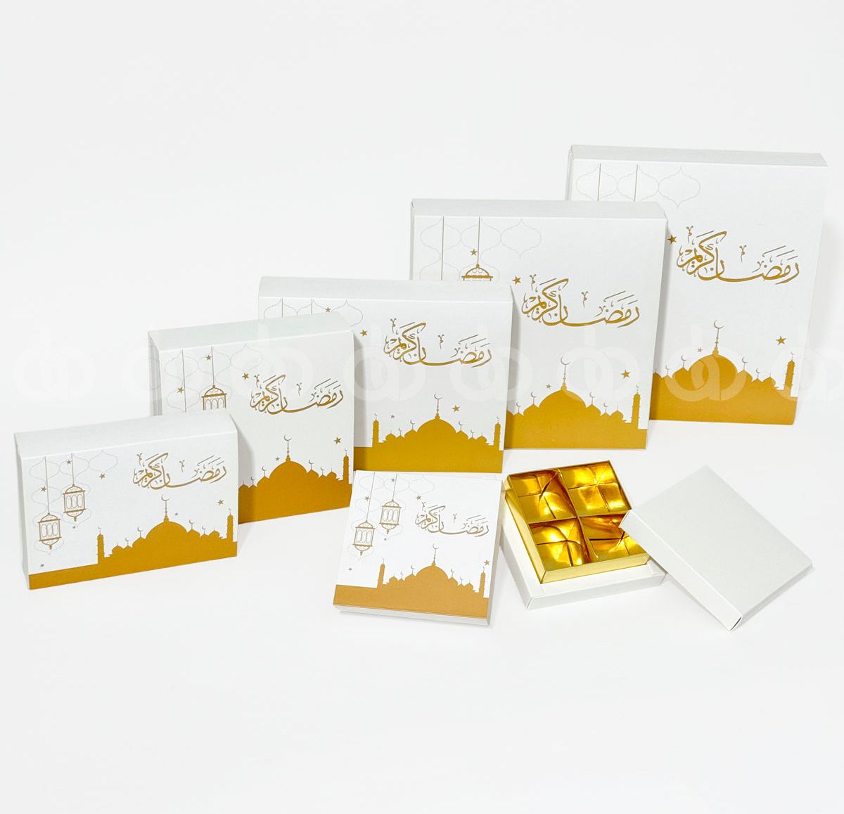 Elegance Collection Ramadan Kareem Tasbih Portion Box