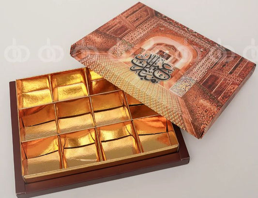 Eid Mubarak Mughlai Sweet Portion Box