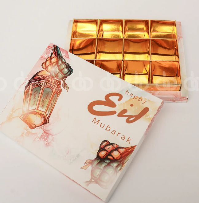 Chocolate Delight Lantern Design Greetings Portion Box