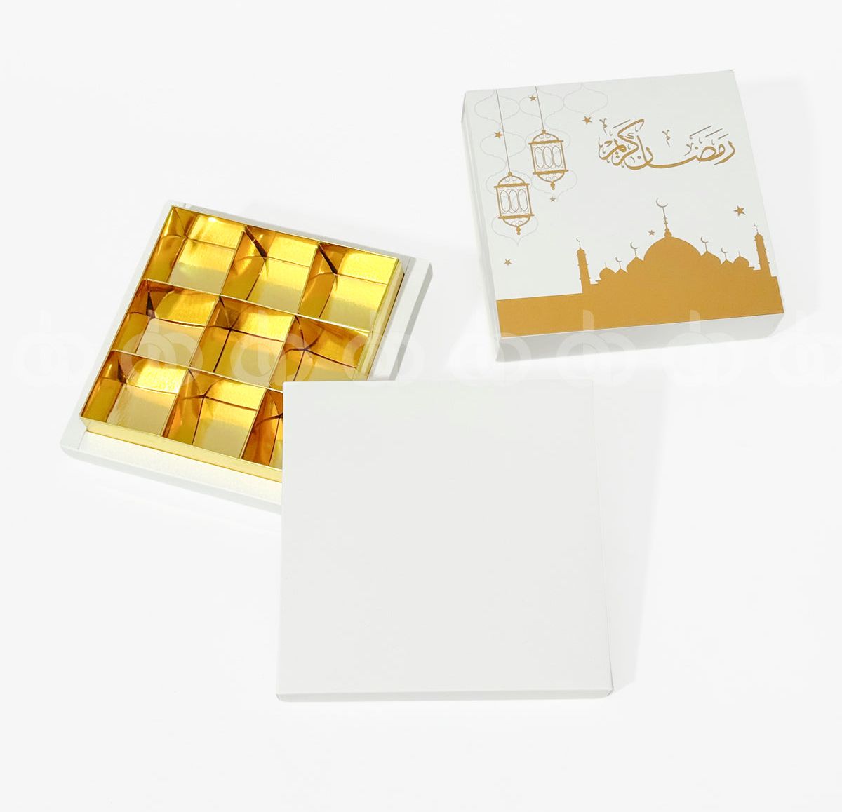 Elegance Collection Ramadan Kareem Tasbih Portion Box