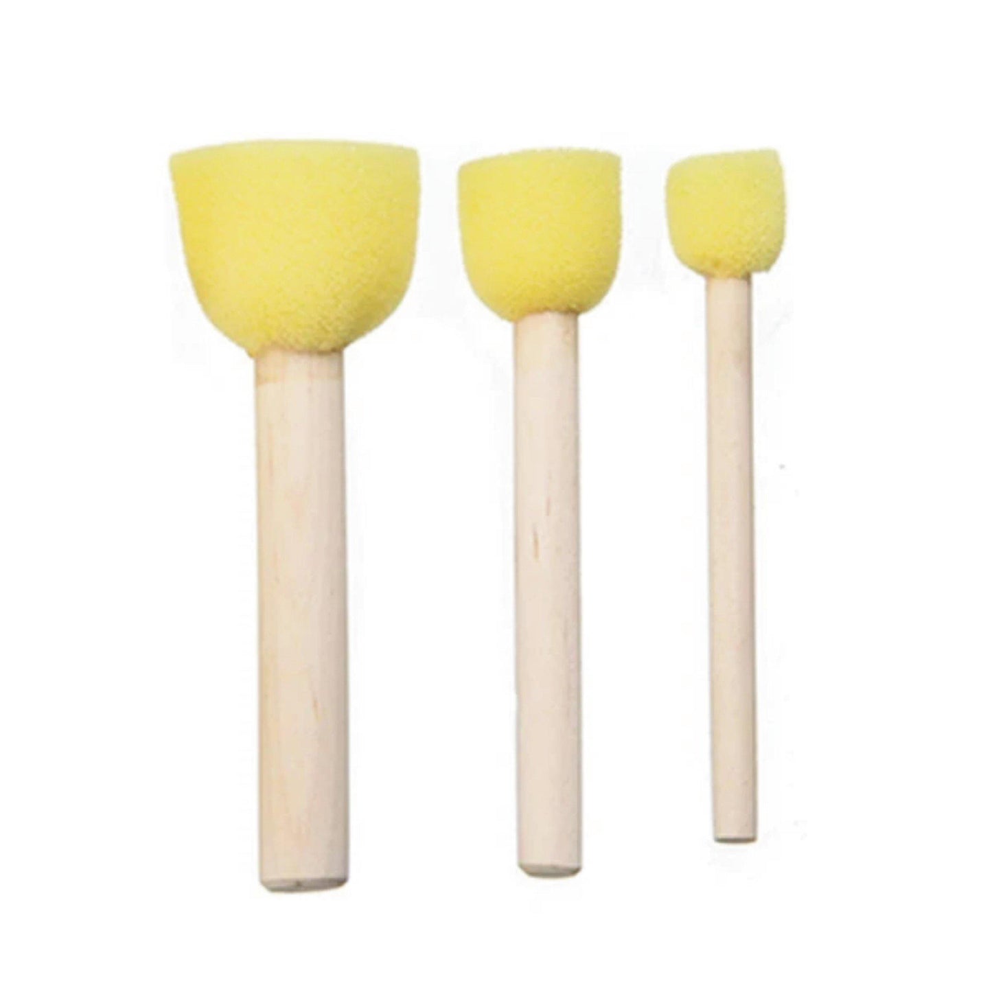 Keep Smilling Foam Brush Yellow