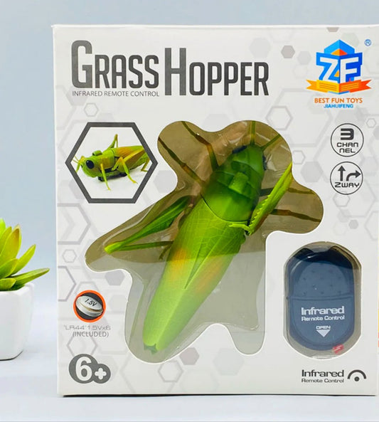 Grasshopper with IR Remote Control Toy