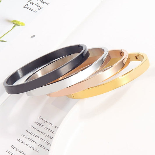 Stainless Steel 18k Gold-plated Bracelet