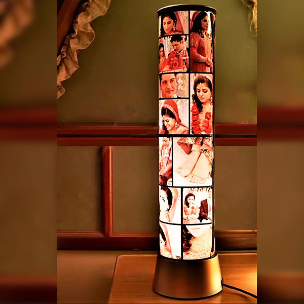 Customized Auto Rotating Digital Lamp