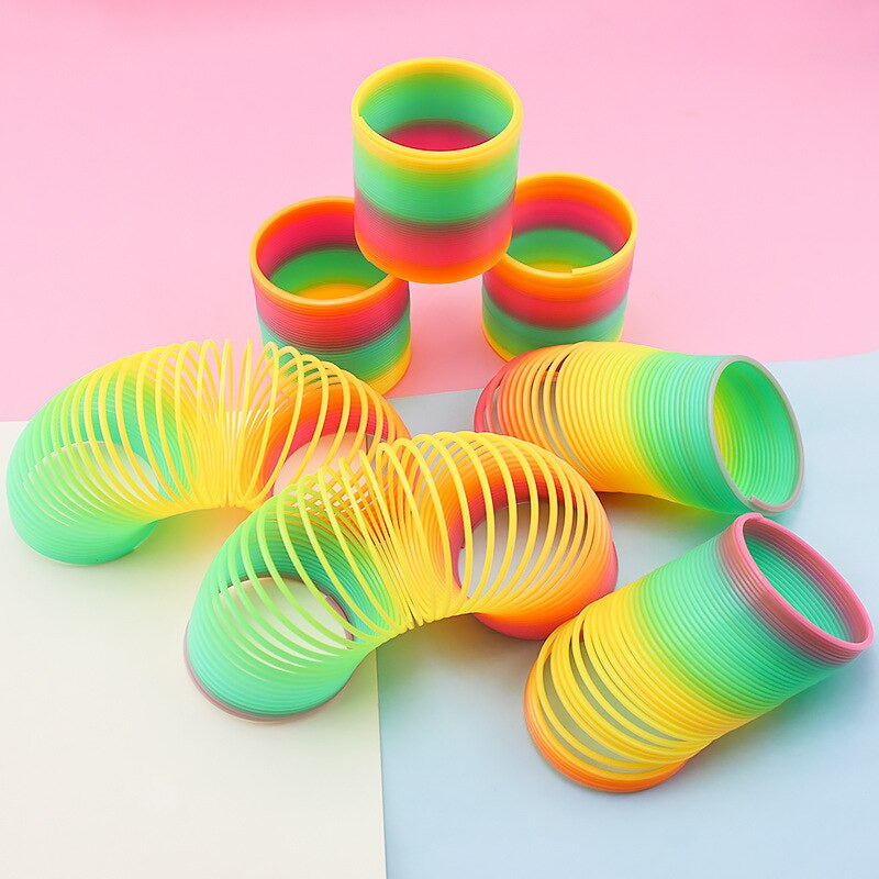 Colorful Rainbow Expandable Spring Toy (1Pcs)