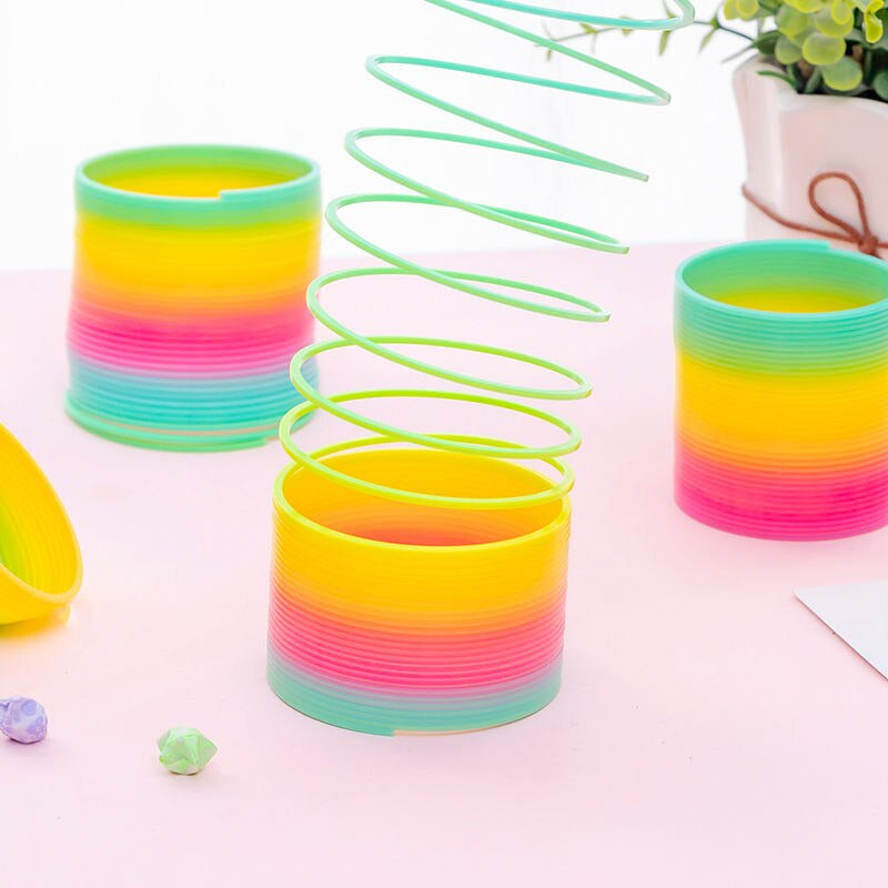 Colorful Rainbow Expandable Spring Toy (1Pcs)