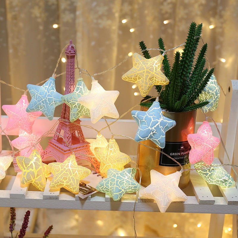 10 Led Fairy Star String Lights 