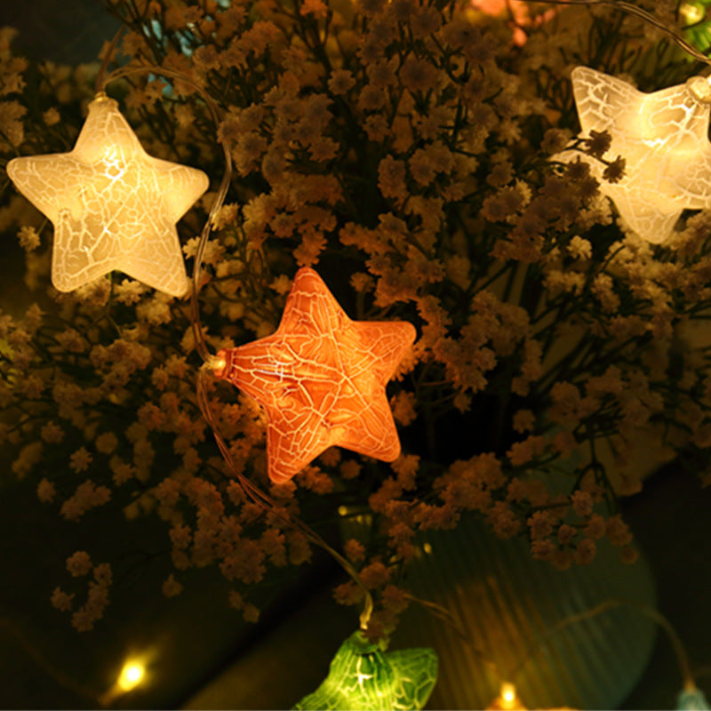 10 Led Fairy Star String Lights 