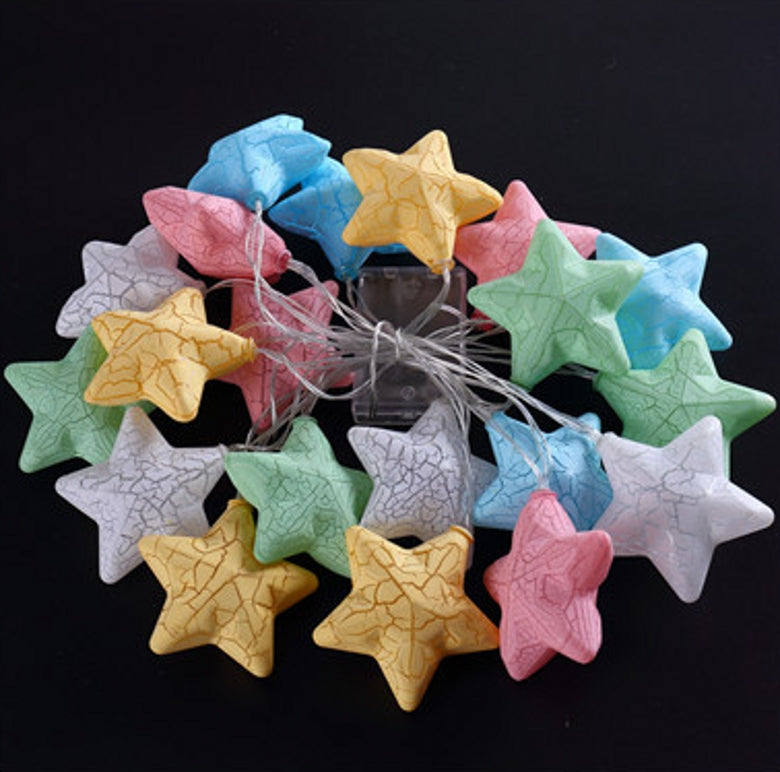 10 Led Fairy Star String Lights 