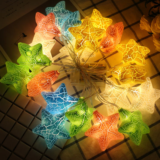 10 Led Fairy Star String Lights 