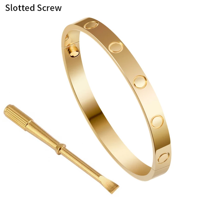 Luxury Designer 316L Stainless Steel 18K Gold Plated