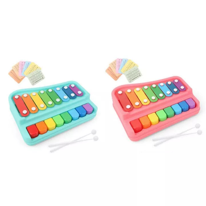 2 In 1 Baby Xylophone Musical Toy