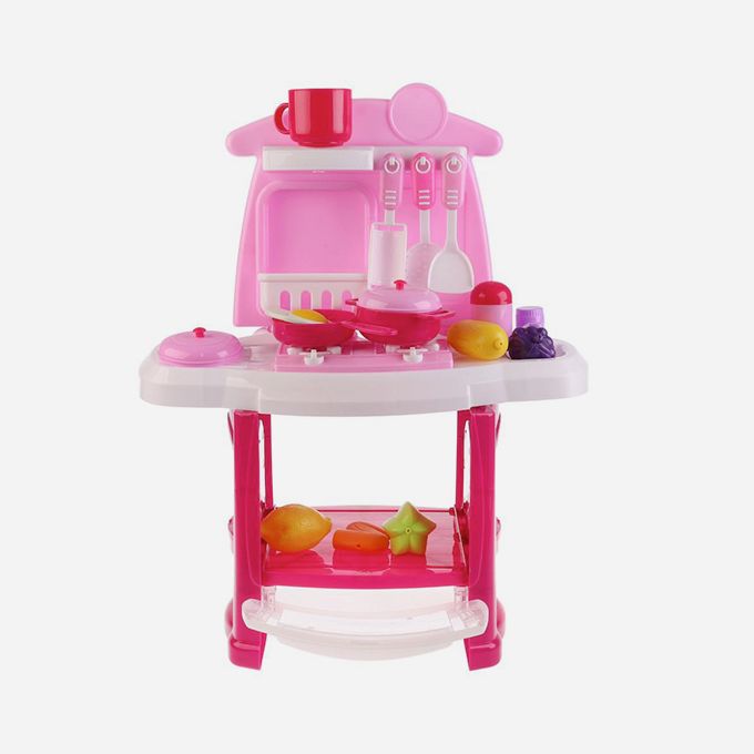 Cooking Playset - Pink/White